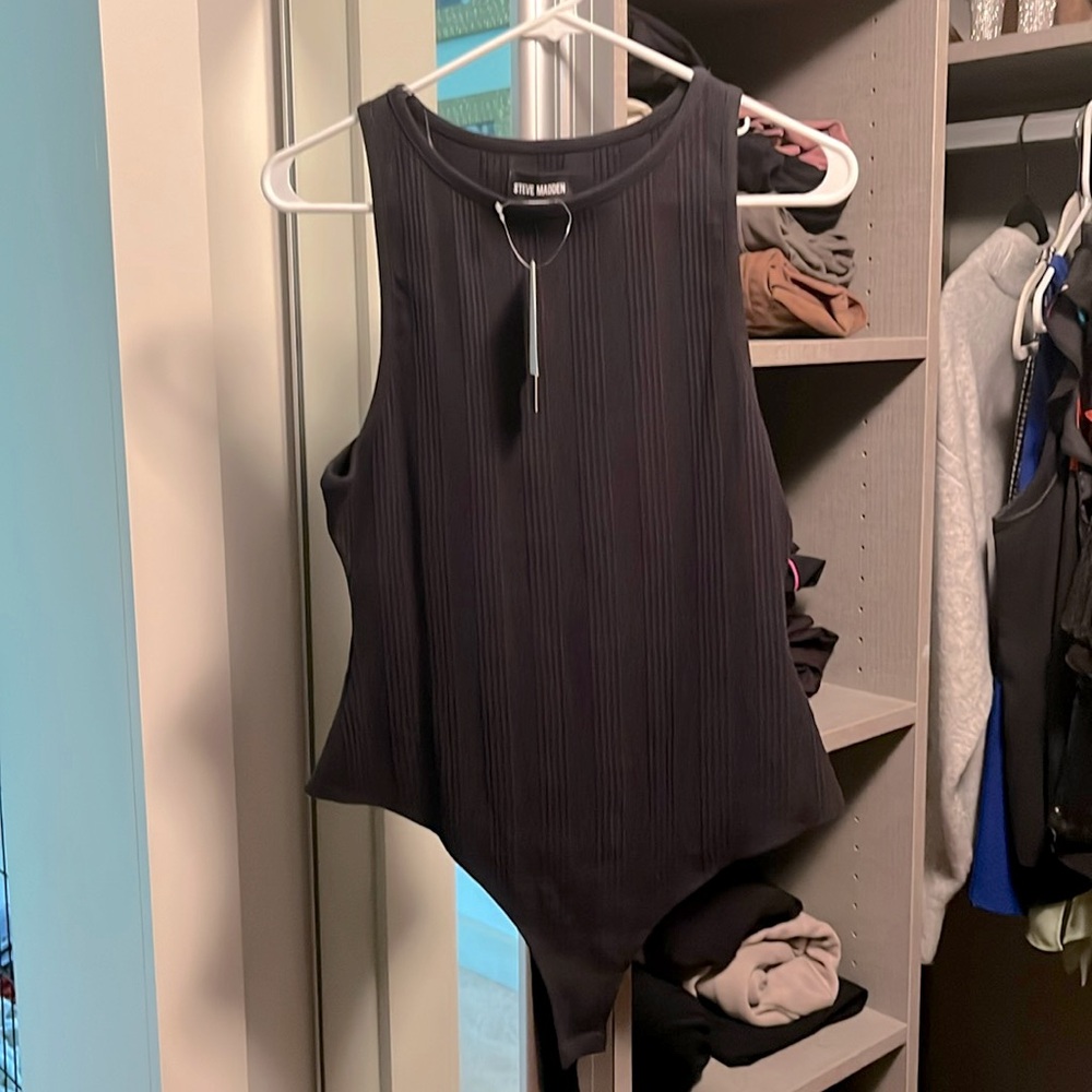 Steve Madden black body suit - XL never worn
